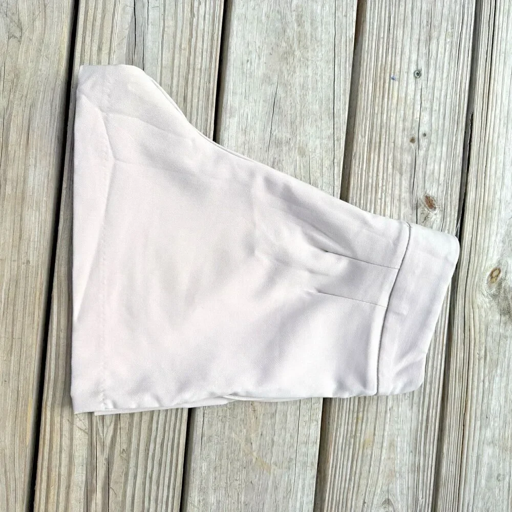A New Day Women's Size 4 Shorts Beige High Rise Stretch Recycled Polyester